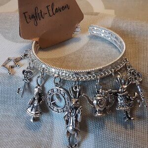 Alice in Wonderland Charm Bracelet